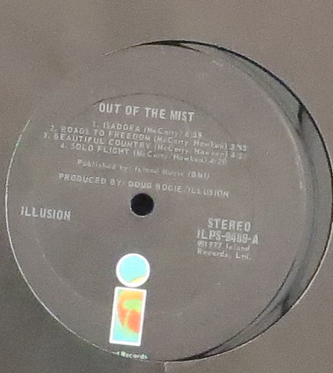 Illusion (24) : Out Of The Mist (LP, Album, Ter)