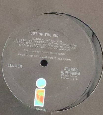 Illusion (24) : Out Of The Mist (LP, Album, Ter)
