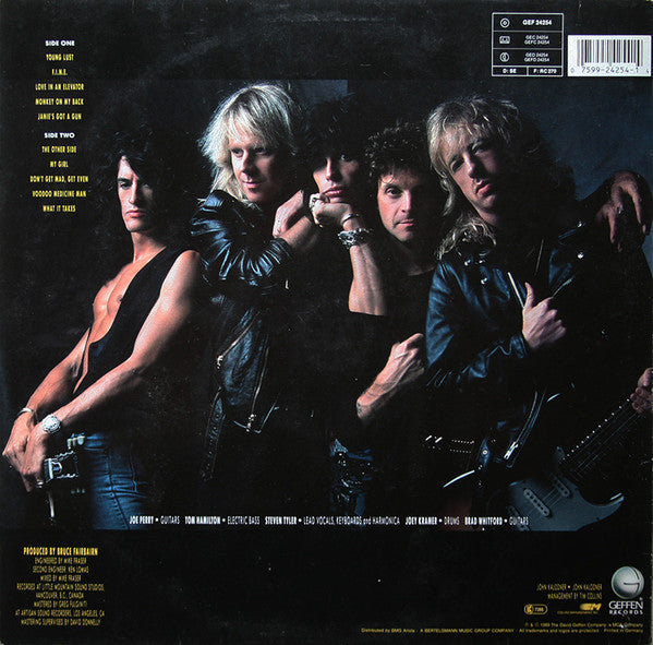 Aerosmith : Pump (LP, Album, RE)