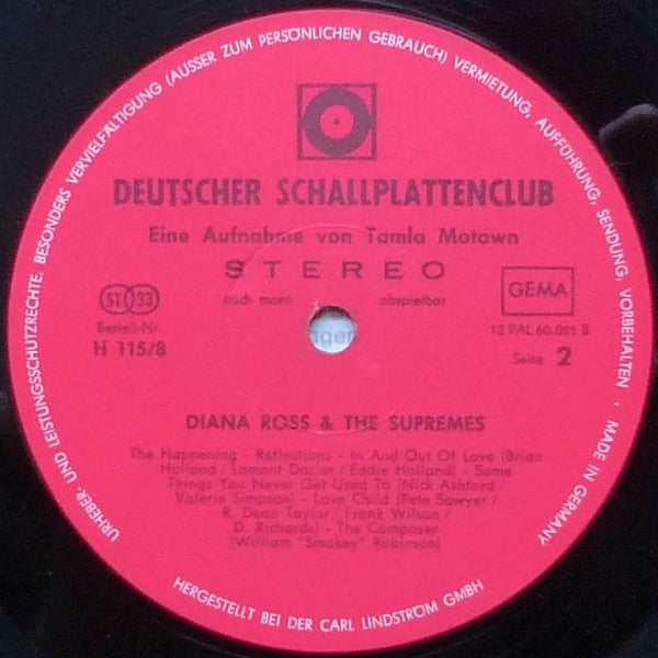 Diana Ross & The Supremes* : Diana Ross & The Supremes (LP, Comp, Club, S/Edition)