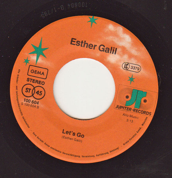 Esther Galil : All Or Nothing / Let's Go (7", Single)
