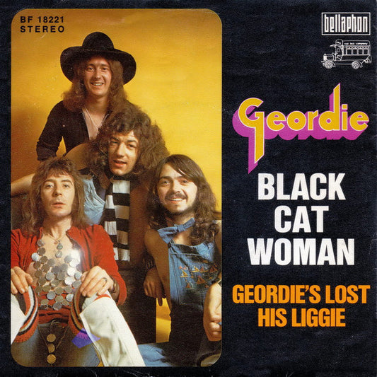 Geordie : Black Cat Woman (7", Single)