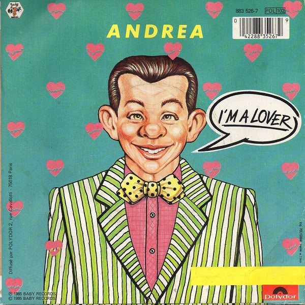 Andrea (4) : I'm A Lover (7")
