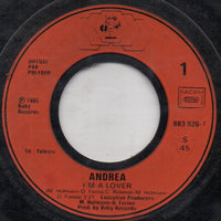 Andrea (4) : I'm A Lover (7")
