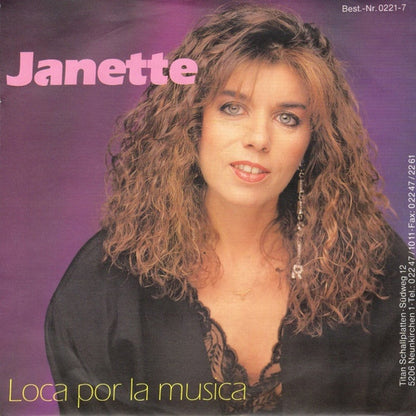 Janette* : Loca Por La Música (7", Single)