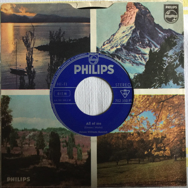 The Nelson Williams Quartet : My Blue Heaven / All Of Me (7")