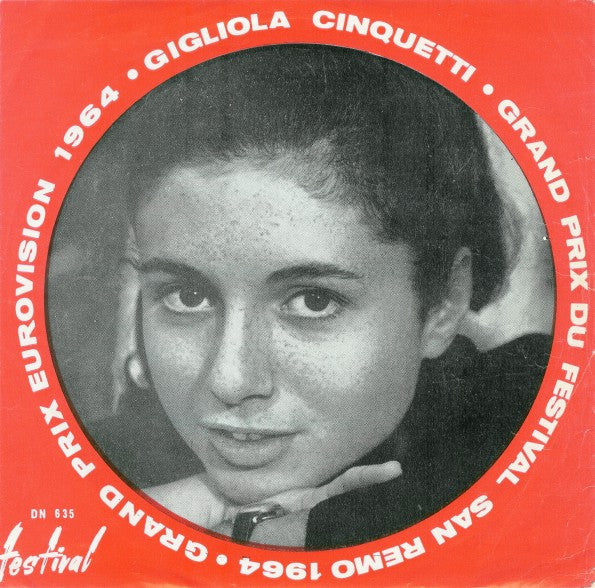 Gigliola Cinquetti : Non Ho L'Età (7", Single)