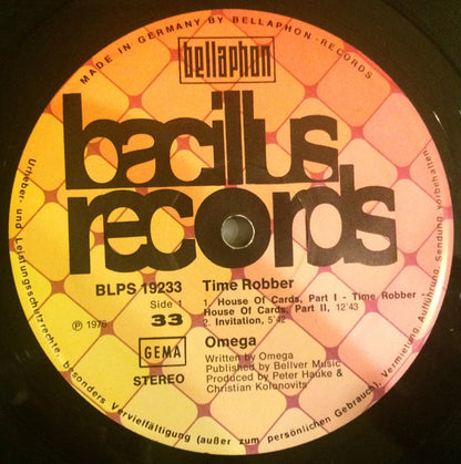 Omega (5) : Time Robber (LP, Album)
