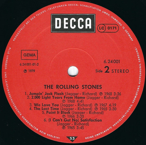 The Rolling Stones : Profile (LP, Comp)