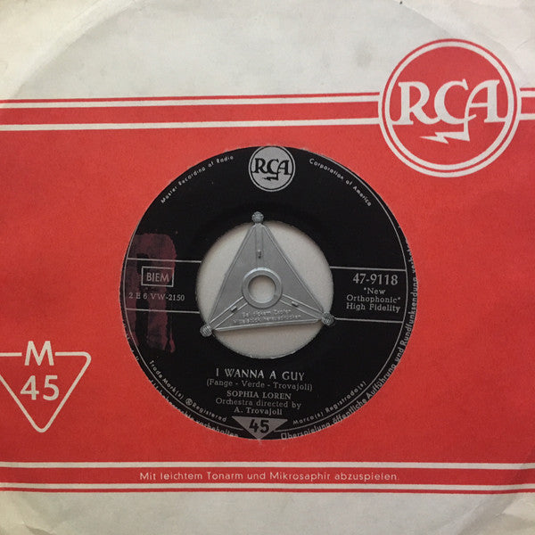 Sophia Loren : I Wanna A Guy  (7")