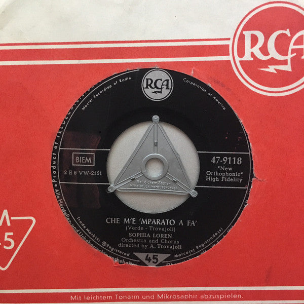 Sophia Loren : I Wanna A Guy  (7")