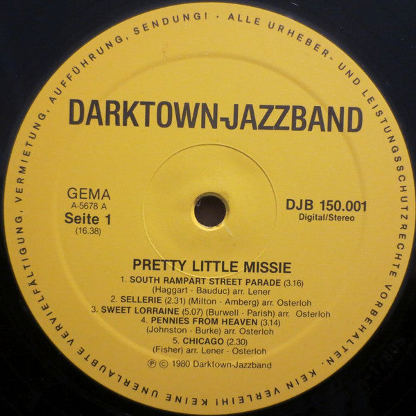 Darktown Jazzband : Pretty Little Missie (LP, Album)