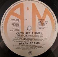 Bryan Adams : Cuts Like A Knife (LP, Album)