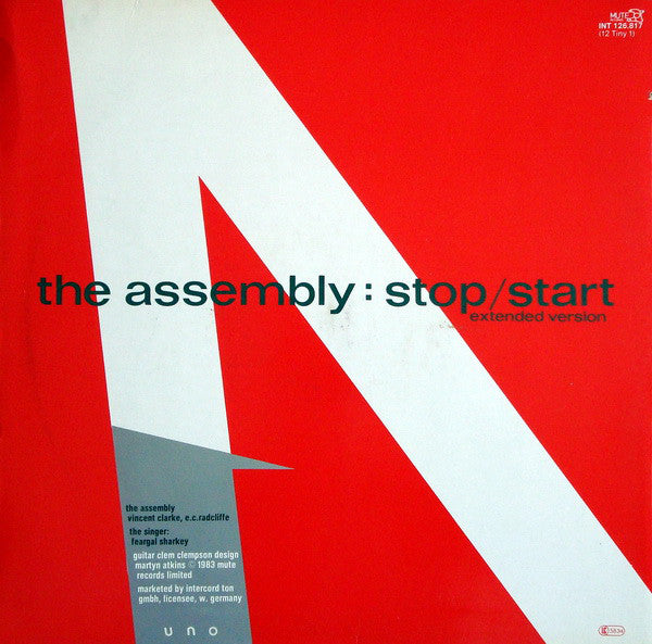 The Assembly : Never Never (Extended Version) (12", Maxi, Mul)