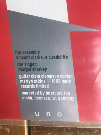 The Assembly : Never Never (Extended Version) (12", Maxi, Mul)