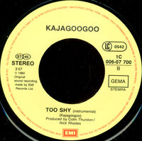 Kajagoogoo : Too Shy (7", Single)