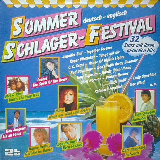 Various : Sommer-Schlager-Festival 1988 (2xLP, Comp, Gat)
