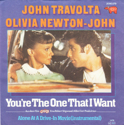 John Travolta, Olivia Newton-John : You're The One That I Want (7", Single, Inj)
