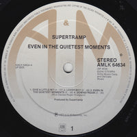 Supertramp : Even In The Quietest Moments... (LP, Album)