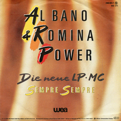 Al Bano & Romina Power : Sempre Sempre (7", Single)