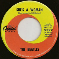 The Beatles : I Feel Fine (7", Single, Scr)