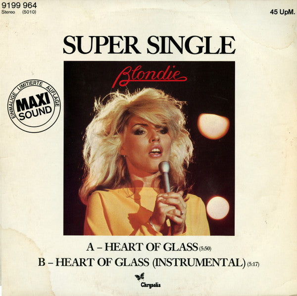 Blondie : Heart Of Glass (12", Maxi, Ltd)