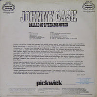 Johnny Cash : Ballad Of A Teenage Queen (LP, Comp, RP)