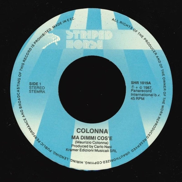 Maurizio Colonna : Ma Dimmi Cos'è (7", Single)