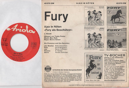 Teddy Parker (2) : Ajax In Nöten »Fury Als Beschützer« (7", Mono)
