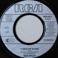 Rick Astley : Together Forever (7", Single)