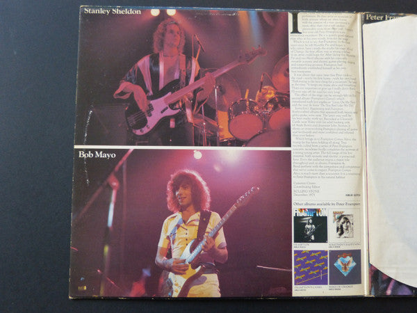 Peter Frampton : Frampton Comes Alive! (2xLP, Album, RP)