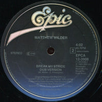 Matthew Wilder : Break My Stride (Remix / Club Version) (12", Maxi)