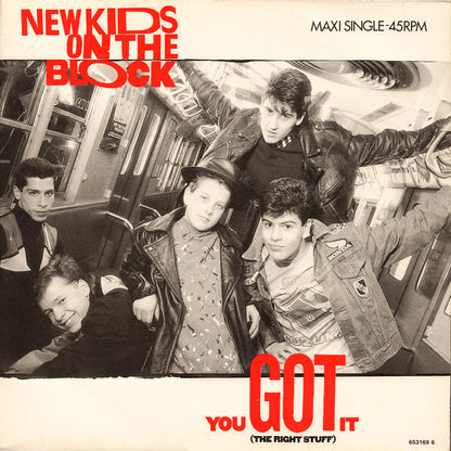 New Kids On The Block : You Got It (The Right Stuff) (12", Maxi)