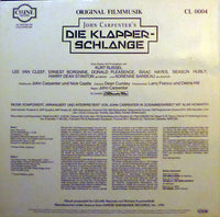 John Carpenter In Zusammenarbeit Mit Alan Howarth : Die Klapperschlange (Original Filmmusik) (LP, Album)