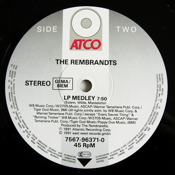 The Rembrandts : Just The Way It Is, Baby (12")