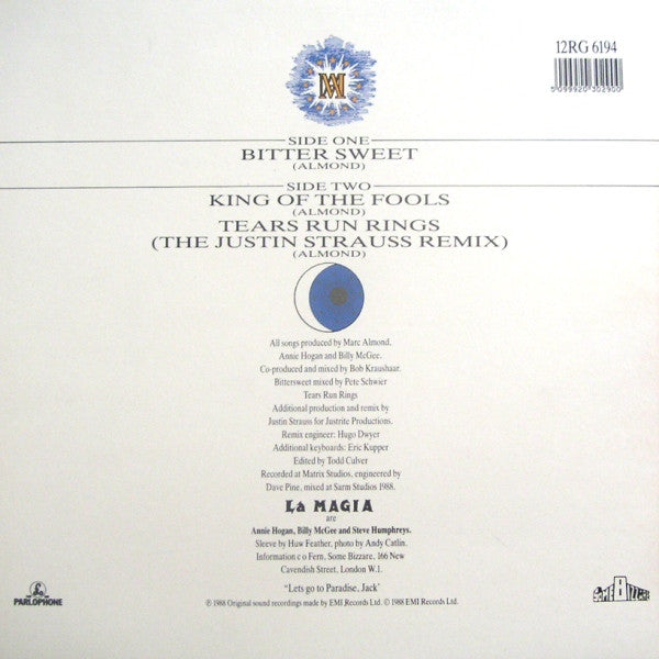 Marc Almond : Bitter-Sweet (12", Single, Gat)