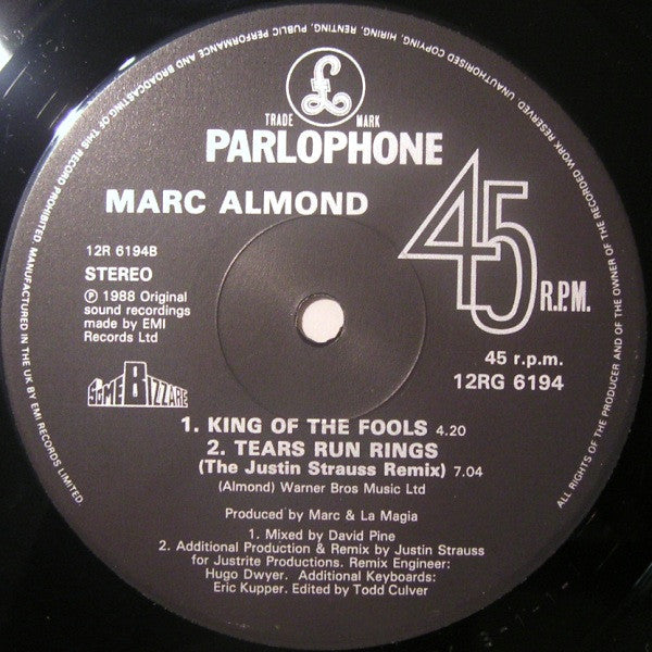 Marc Almond : Bitter-Sweet (12", Single, Gat)