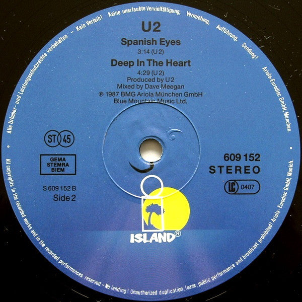U2 : I Still Haven't Found What I'm Looking For (12", Maxi)