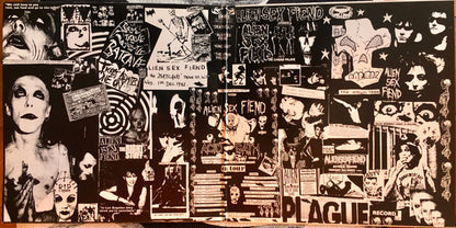 Alien Sex Fiend : All Our Yesterdays (LP, Comp, Sil)