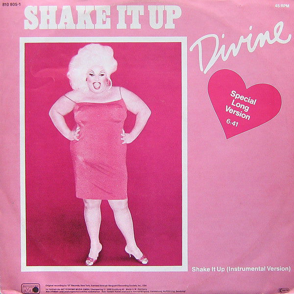 Divine : Shake It Up (Special Long Version) (12")