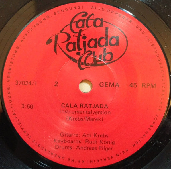Wilfried Marek & Live-Band* : Cala Ratjada (7")