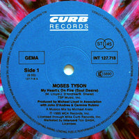 Moses Tyson, Jr. : My Heart's On Fire (Soul Desire) / Curiosity (12", Pur)