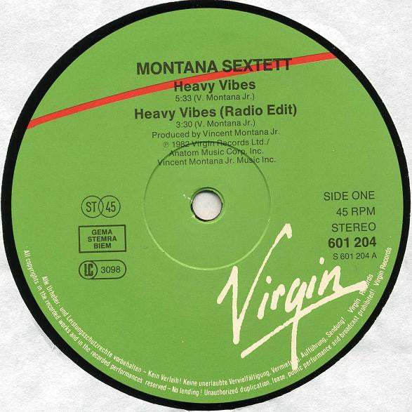Montana Sextet : Heavy Vibes (12")