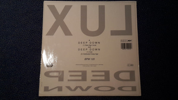 Lux (8) : Deep Down (12")