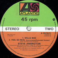 Steve Arrington : Feel So Real (12", Single, EMI)