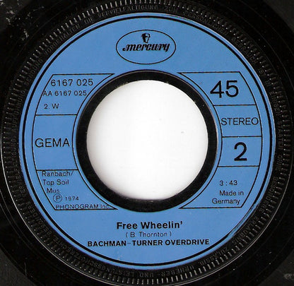 Bachman-Turner Overdrive : You Ain't Seen Nothin' Yet (7", Single)