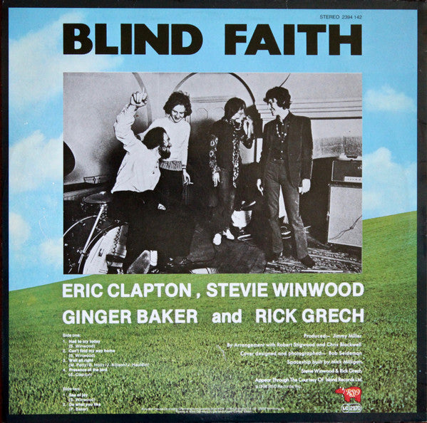 Blind Faith (2) : Blind Faith (LP, Album, RE)