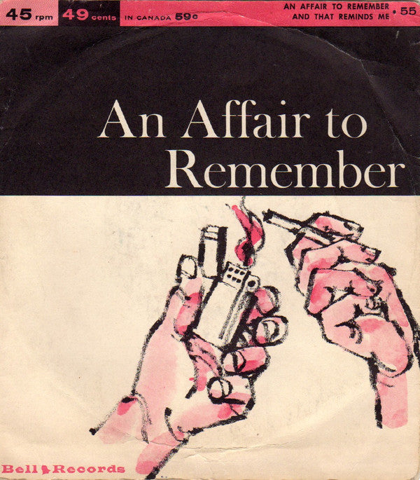 Bruce Adams (2) / Edna McGriff : An Affair To Remember / And That Reminds Me (7", Single)