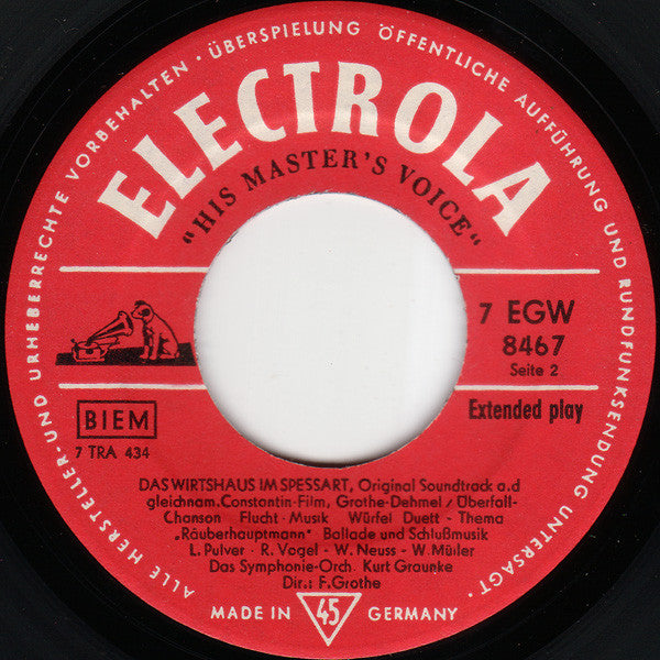 Various : Das Wirtshaus Im Spessart (7", EP)
