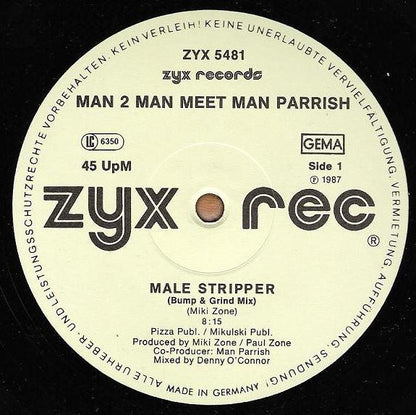Man 2 Man Meet Man Parrish : Male Stripper (12", Maxi)